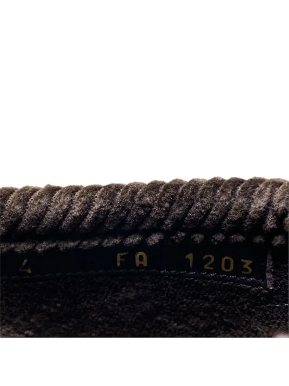 Louis Vuitton Palace Line Slippers Mules Damier Leather Pile Ebene Brown